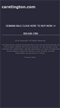 Mobile Screenshot of caretington.com